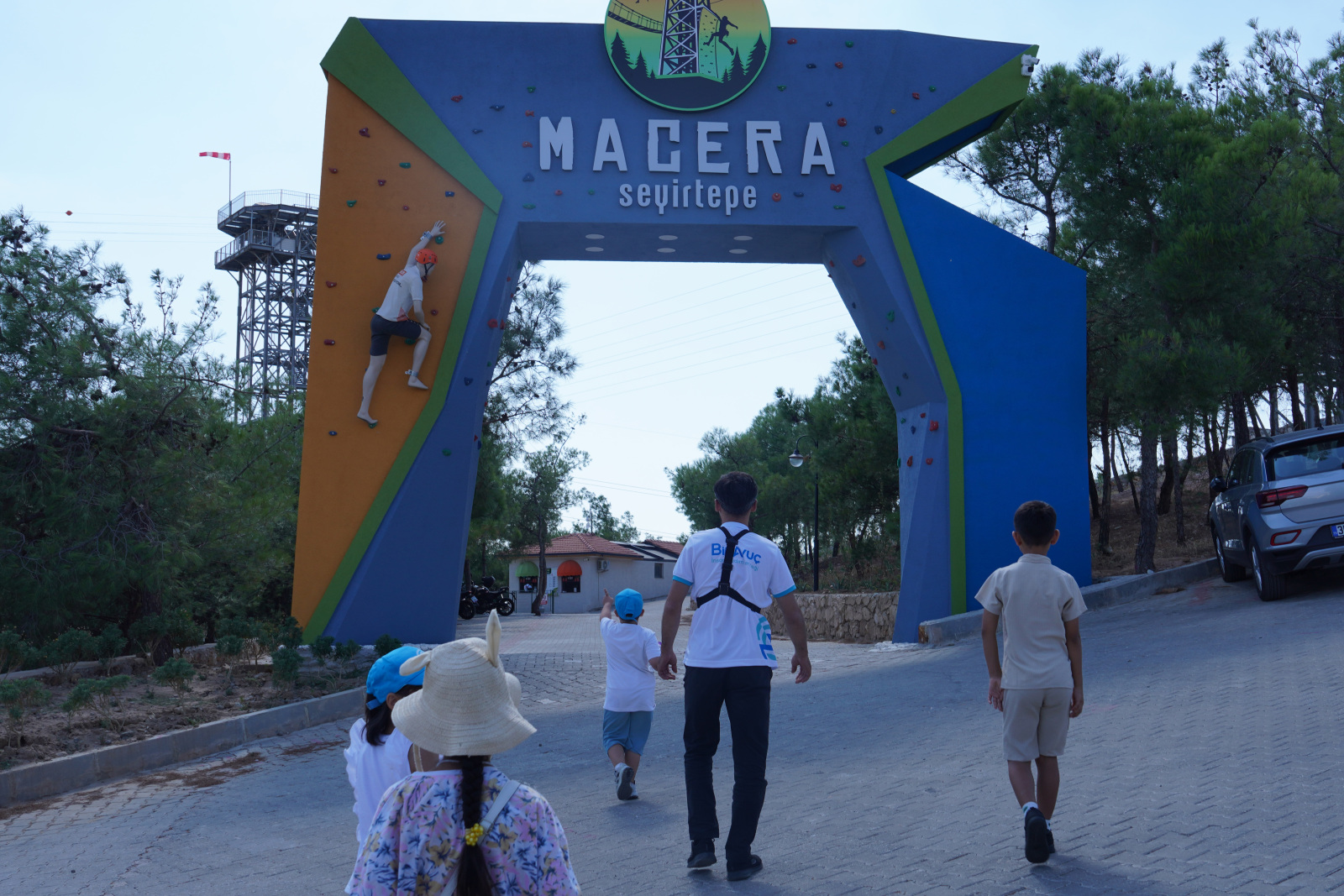Seyirtepe Macera Parkı ekibiyle